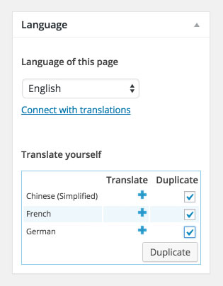 ZA wordpress theme - translate the Pagebuilder