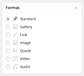 Post Formats