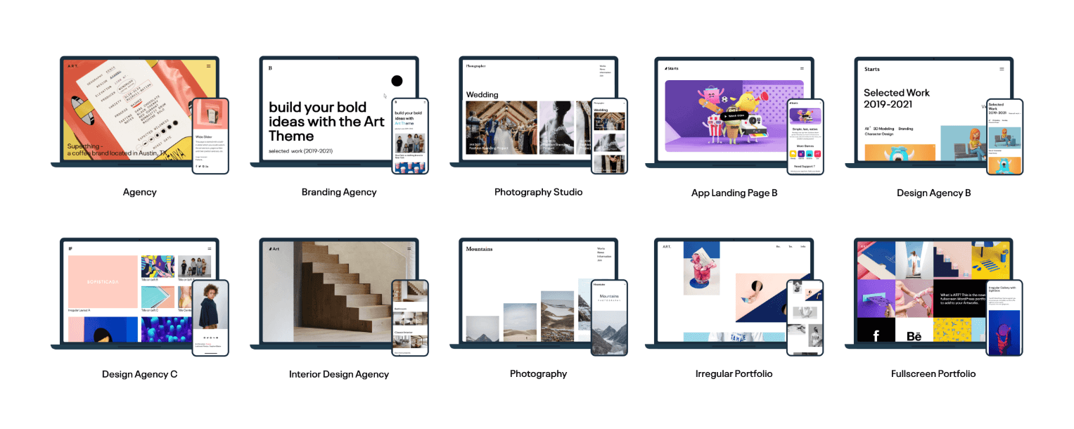Art WordPress Theme for Creatives