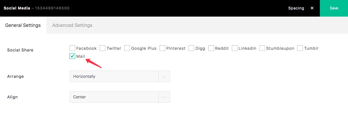 BM Content Builder: social media